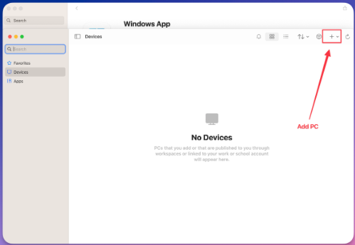 Mac Add Credentials dialog — Username, Password, Friendly name